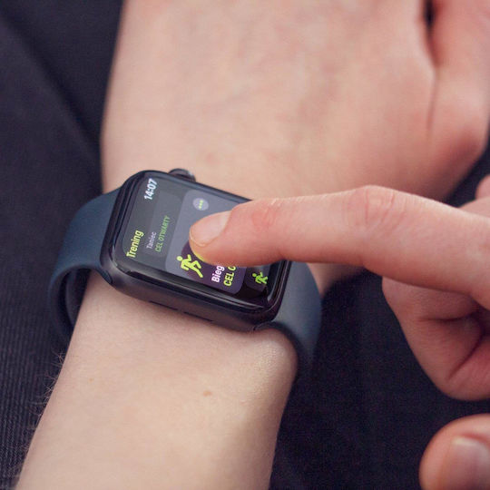 Wozinsky Full Face Tempered Glass για το Apple Watch 45mm 1τμχ