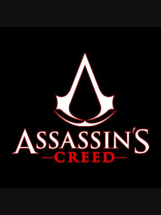 Takeposition Assassins Creed Logo Femeiesc Hanorac cu glugă Negru 907-4716