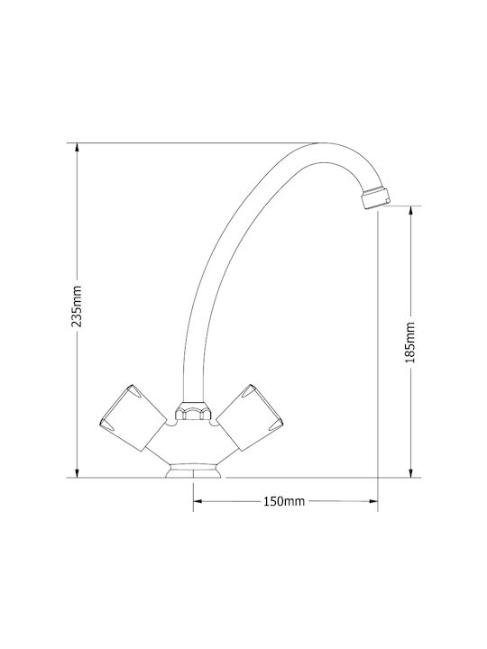 Viospiral Corona Μπαταρία Νιπτήρα Ασημί