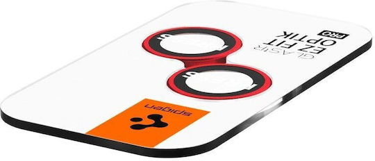 Spigen Optik Pro EZ Fit Camera Protection Tempered Glass Red for the iPhone 14 / 14 Plus