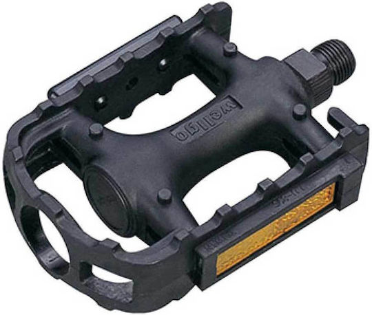 Wellgo Flat Bicycle Pedals Black