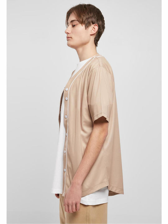 Short-sleeved Shirt Beige