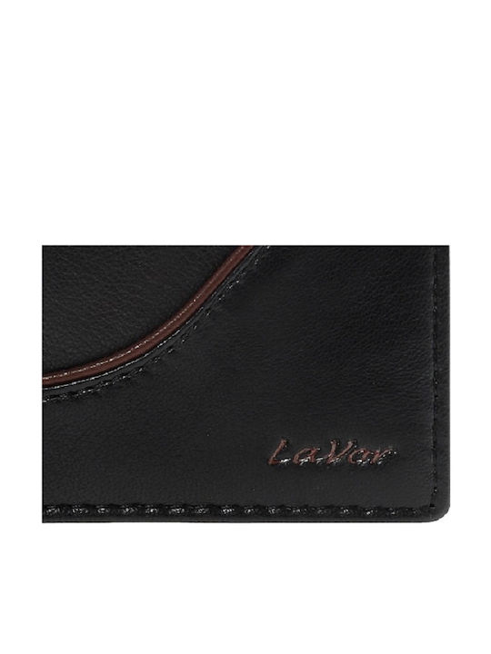 Leather Men's Wallet Classic with RFID Black/Brown