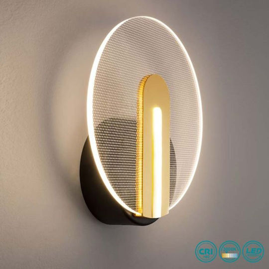 SoleLuce Leuchte Wand LED Gold 20cm SoleLuce Leuchte Wand LED Gold 20cm