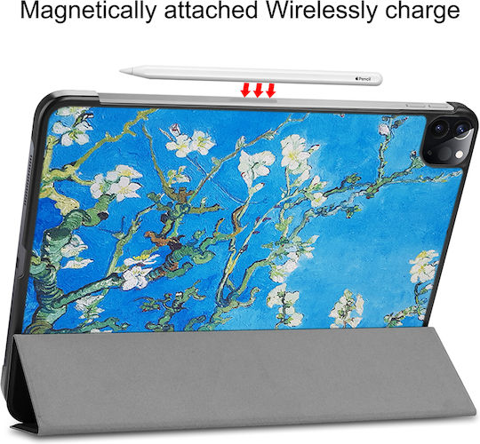 Sonique Smartcase Slim Flip Cover Durable Sakura (iPad Pro 2018 11" / iPad Pro 2020 11" / iPad Pro 2021 11" / iPad Pro 2022 11'')