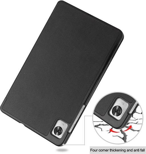 Sonique Smartcase Slim Flip Cover Durable Black Tablet Case Realme Pad Mini 8.7"