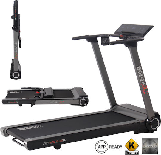 EverFit TFK-855 Slim 3hp Ηλεκτρικός Αναδιπλούμενος Διάδρομος Γυμναστικής για Χρήστη έως 120kg
