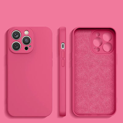 Hurtel Silicone Back Cover Fuchsia (Redmi Note 11 Pro)