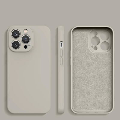 Hurtel Back Cover Σιλικόνης Μπεζ (Redmi Note 11 / 11S 4G)