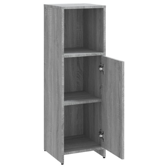vidaXL Ντουλάπι Μπάνιου 30x30x95cm Sonoma