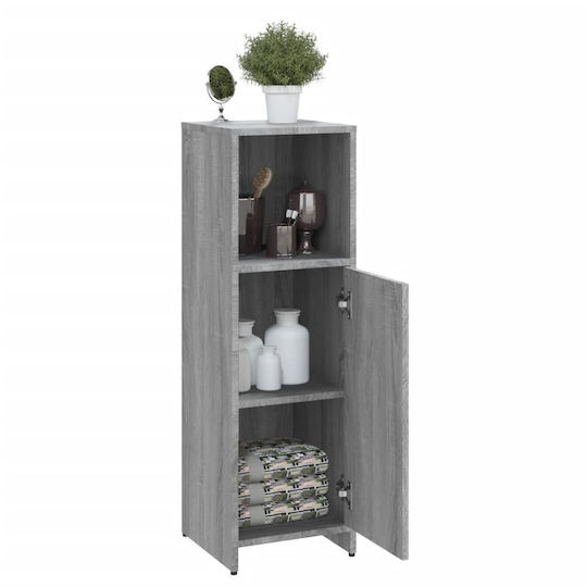 vidaXL Ντουλάπι Μπάνιου 30x30x95cm Sonoma