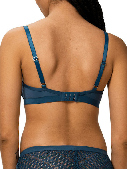 Aura Spotlight Bra without Padding Underwire Blue