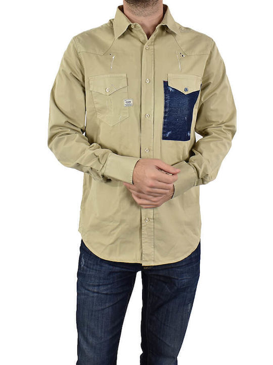 Cosi Shirt Beige 98COT/2EL