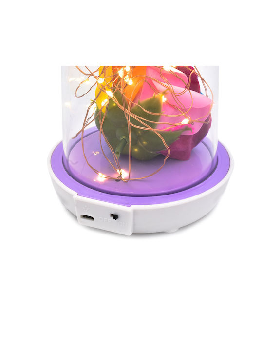 Διακοσμητικό Φωτιστικό LED Forever Rose