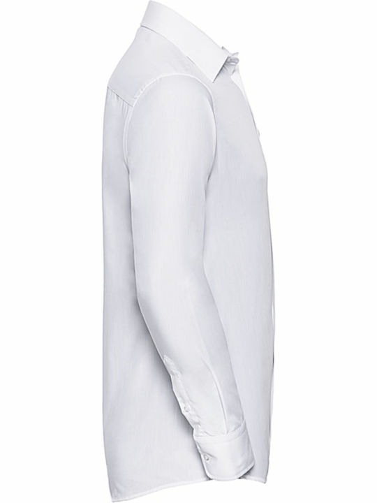 Long Sleeve Shirt in Regular Fit White
