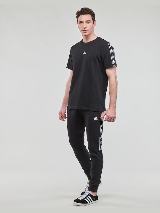 Adidas Ανδρικό T-shirt Μαύρο