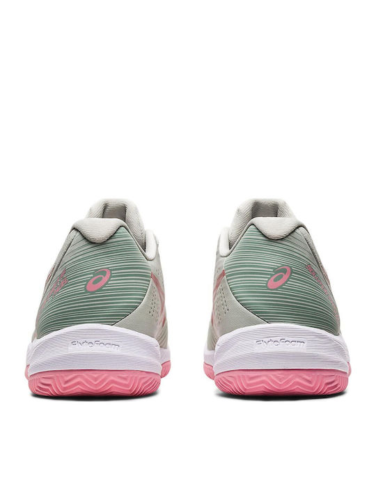 ASICS Solution Swift FF Γυναικεία Παπούτσια Padel για Όλα τα Γήπεδα Light Sage / Rose Gold