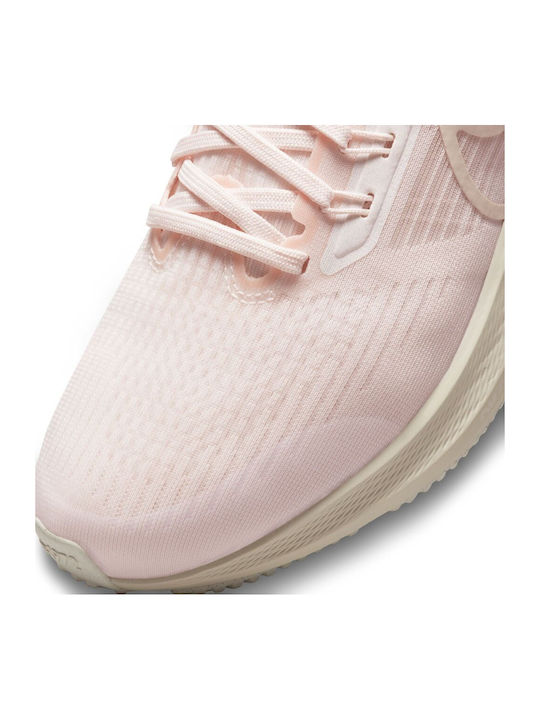 Air Zoom Pegasus 39 Sport Shoes Running Light Soft Pink / Light Orewood Brown / Metallic Silver
