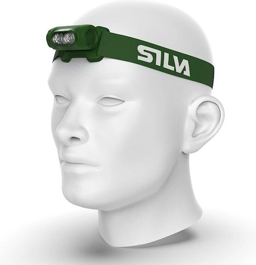Silva Челник LED IPX7 с Максимална Яркост 400лм Explore 4 Зелен Зелен