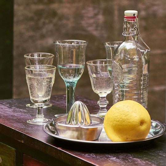Butlers Grove Menuett Κλασικός Στίφτης Λεμονιού / Πορτοκαλιού με Δοχείο από Ανοξείδωτο Ατσάλι σε Ασημί Χρώμα