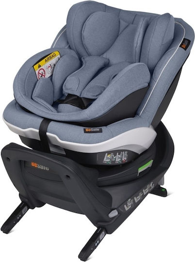 BeSafe iZi Twist Baby Car Seat i-Size with Isofix Cloud Melange 9-18 kg