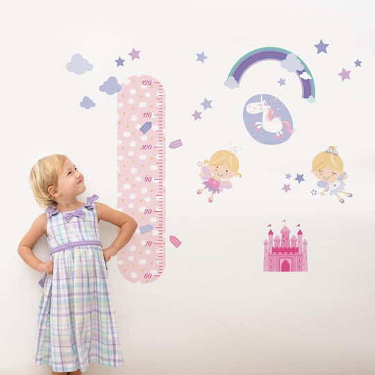Ango Wachstumstabelle für Kinder und Babys Fairies Rosa