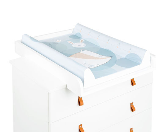 Kikka Boo Soft Changing Pad Little Fox din plastic Blue 70x50cm