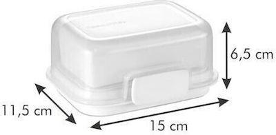 Tescoma Plastic Butter Dish Transparent