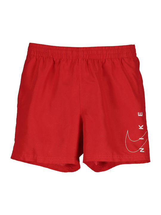Nike Volley Kinder Badeanzug Badeshorts Rot