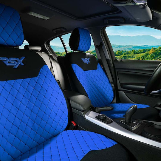 Otom Car Seat Back Set 2pcs RSX Sport Blue / Black