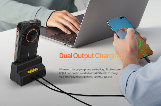 Ulefone DC3103 Charging Stand for Mobile Phone in Black Colour