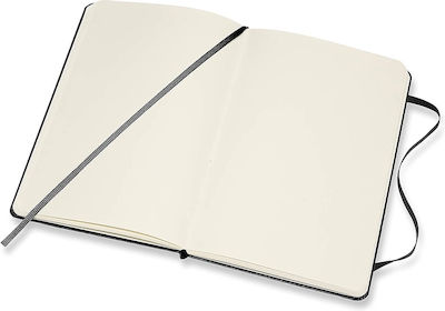 Moleskine Notebook with Blank Pages and Elastic Black QP052EN