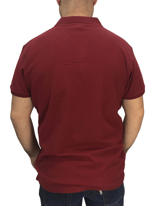 Polo Star Polo Short Sleeve Blouse Burgundy