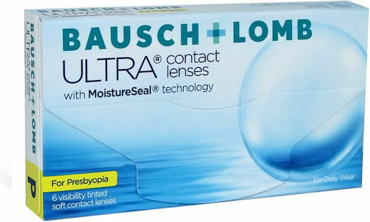 Bausch & Lomb Ultra for Presbyopia 6 Μηνιαίοι Πολυεστιακοί Φακοί Επαφής Σιλικόνης Υδρογέλης