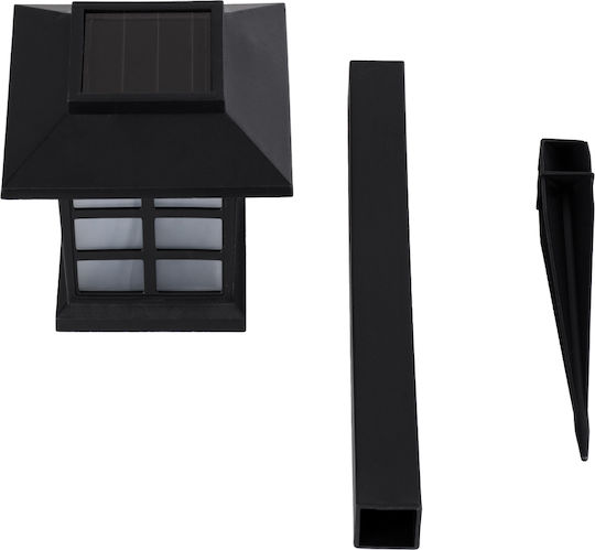 GloboStar Set of 2 Stake Solar Lights Lanterns 0.24W 100lm Cold White 6000K with Photocell IP65