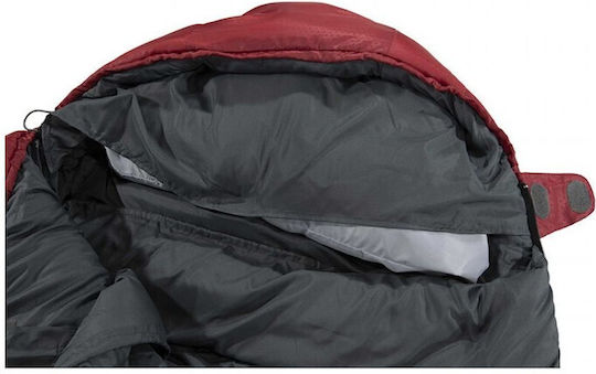 High Peak Sleeping Bag Μονό 2 Εποχών Redwood Black