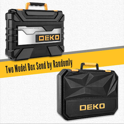 Deko DKMT168 Tool Case with 168 Tools