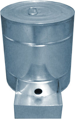 Biofan Galvanized Feeder / Waterer for Dogs Silver 15000ml