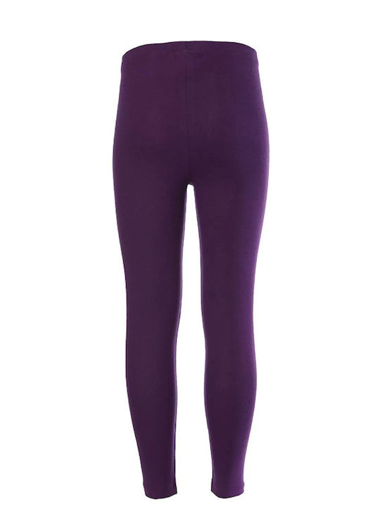 Matoufrance Kids Legging Long Purple