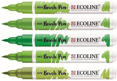 Royal Talens Ecoline Zeichenmarker Green 5Stück