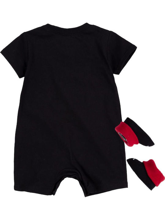 Jordan Baby Bodysuits Set Black
