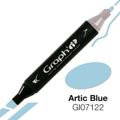 Graph' it Artic Blue Ανεξίτηλος Μαρκαδόρος Artic Blue