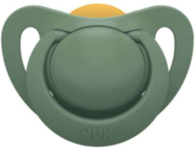 Nuk Orthodontic Pacifiers Rubber Enjoy Nature Green for 18-36 months 2pcs