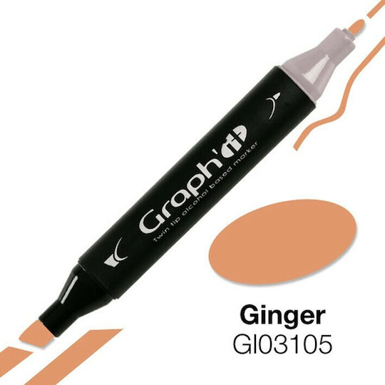 Graph' it 3105 Μαρκαδόρος Αλκοόλης Ginger 7mm