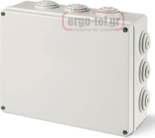 Marlanvil Surface Mounted Electrical Box Branching Watertight IP65 in Beige Color