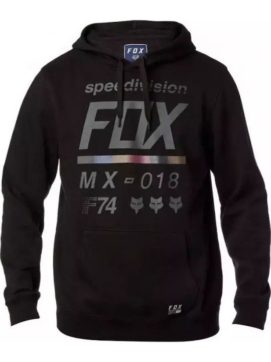 District 2 Men's Sweatshirt with Hood Black