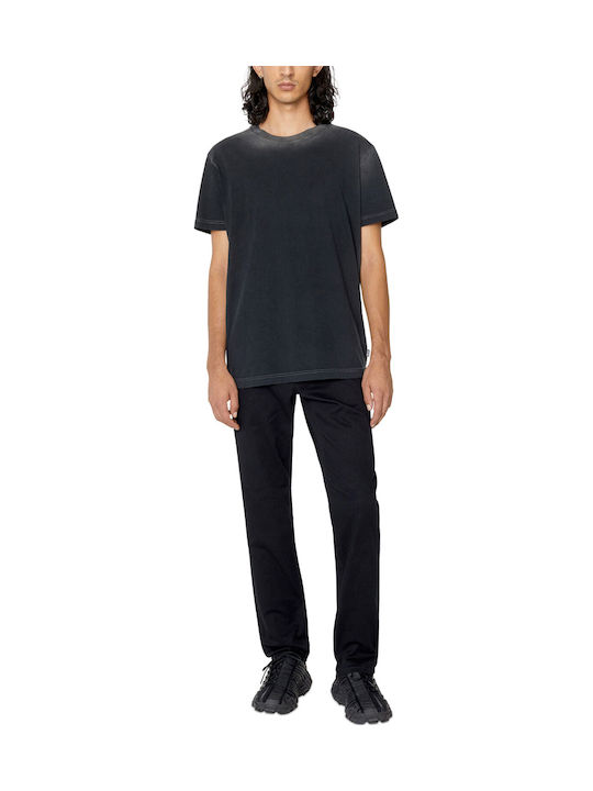 1986 Larkee-beex Men's Jeans Pants with Regular Tapered Fit Black