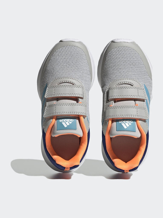 Tensaur Tensaur Run 2.0 CF K Kids Sports Shoes Running with Hoop & Loop Closure Grey Two / Preloved Blue / Screaming Orange