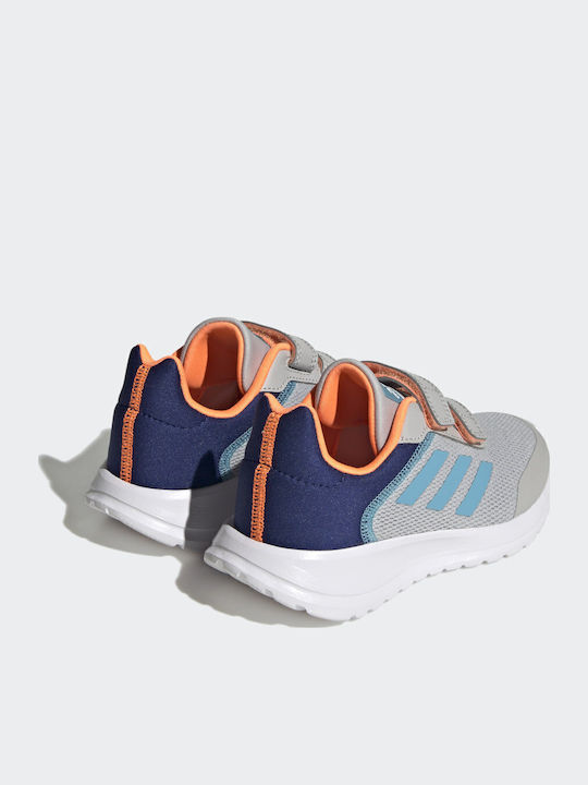 adidas Tensaur Grey Two / Preloved Blue / Screaming Orange