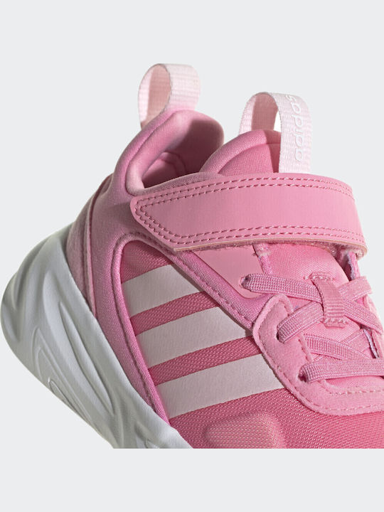 Ozelle Kids Sports Shoes Running with Hoop & Loop Closure Bliss Pink / Clear Pink / Cloud White
